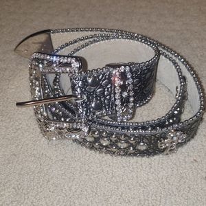 Rhinestone belt